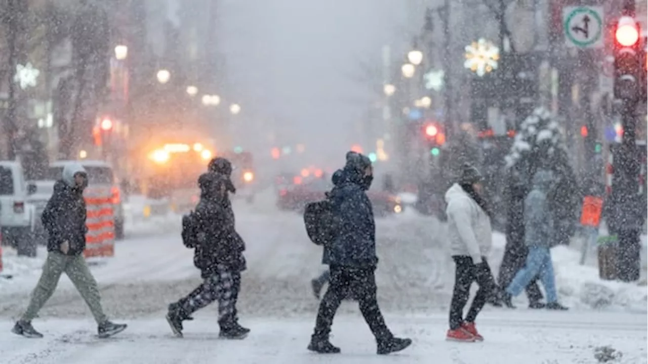 Major Snowstorm Cripples Montreal, Forces School Closures and Flight Cancellations