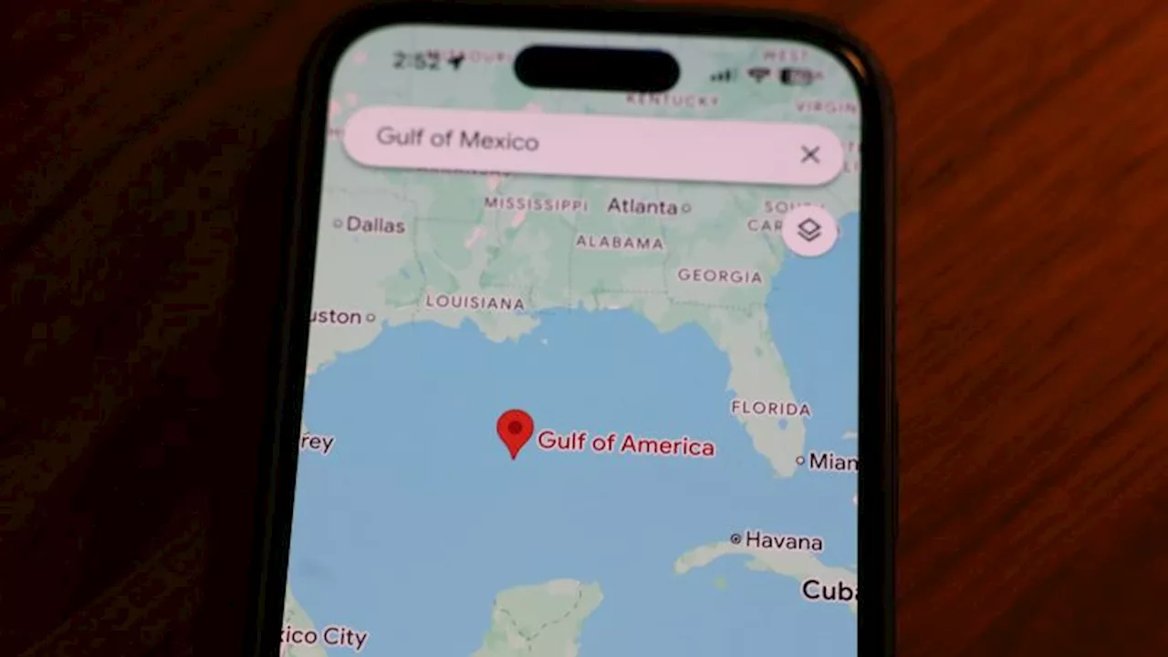 Sheinbaum amenaza con demandar a Google por cambiar el nombre del golfo de México