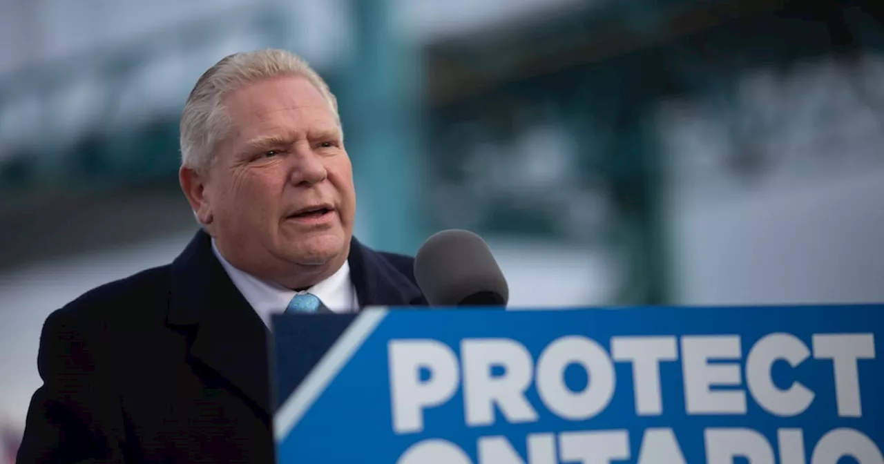 Ontario Election: Ford's Tories Maintain Lead in New Poll