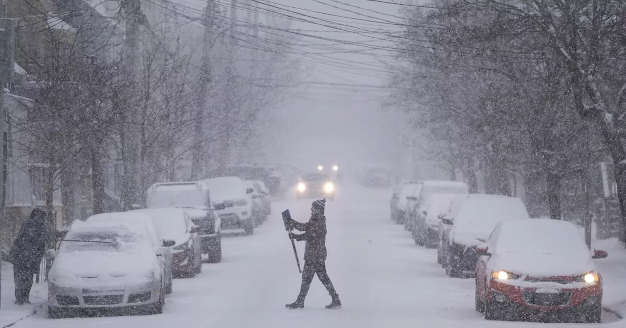 Heavy Snow Blankets Halifax, Environment Canada Issues Warnings