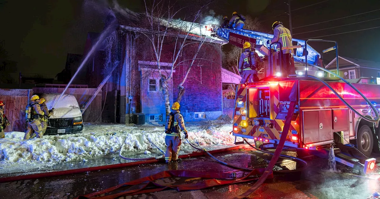 Home That Caught Fire Scene of Earlier Homicide