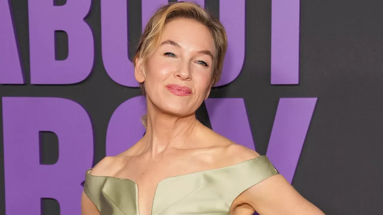 Renee Zellweger Again Conceals Engagement Finger at 'Bridget Jones' Premiere