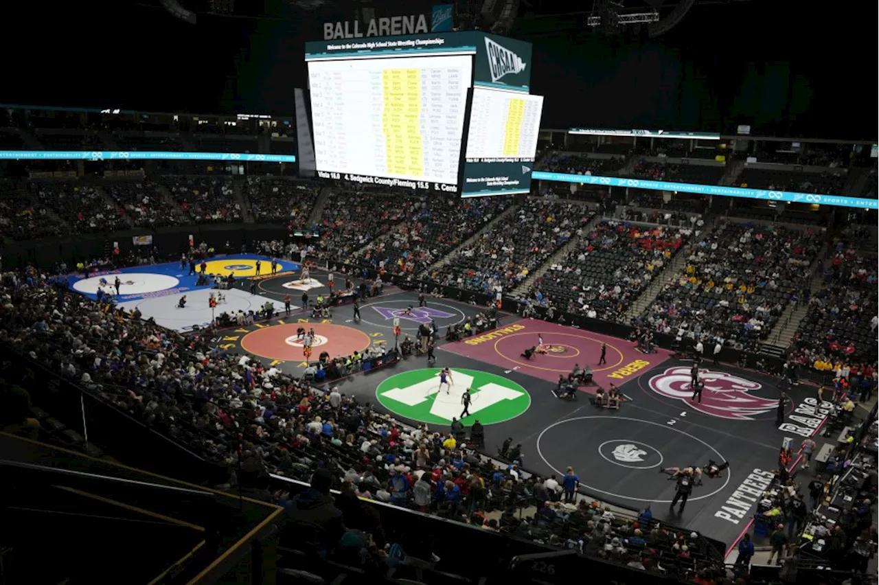 Colorado High School Wrestling State Tournament Kicks Off at Ball Arena