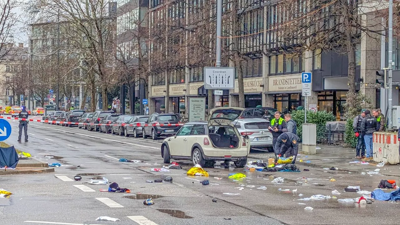 Auto-Attacke in München: Tatwaffe Kleinwagen