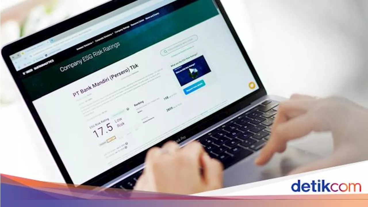 Bank Mandiri Raih ESG Score Terbaik di Indonesia