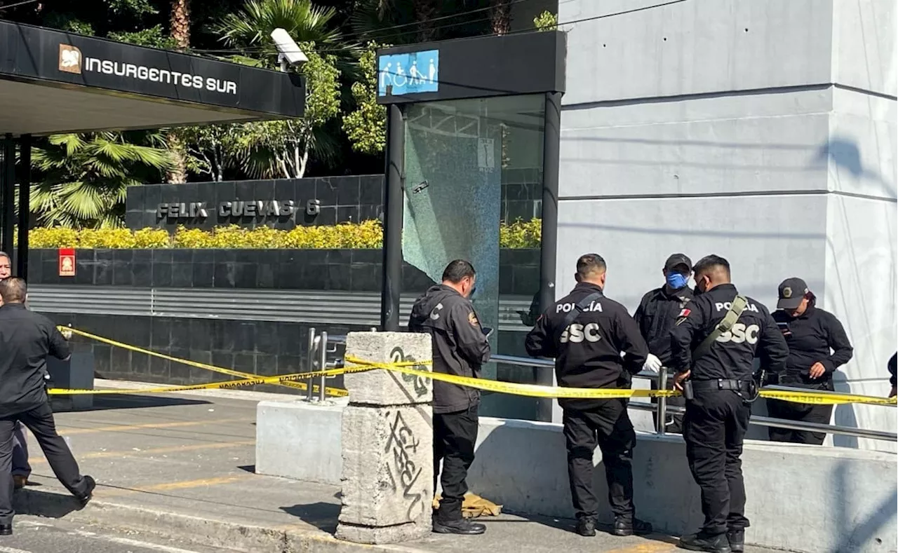 Frustran intento de asalto en Insurgentes Sur; un presunto ladrón muere tras enfrentamiento con policías