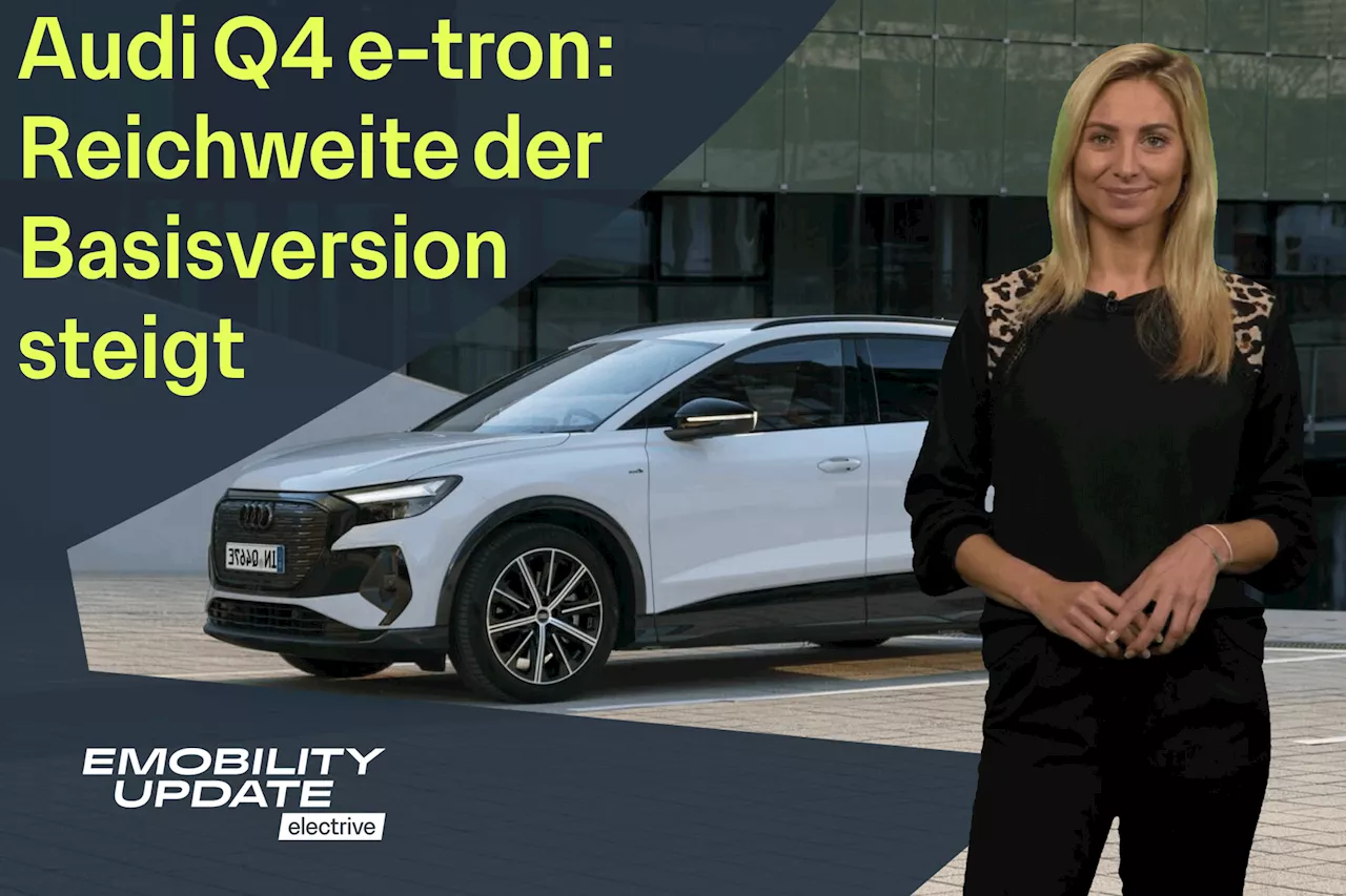 Audi erweitert das Q4 e-tron Lineup mit einer neuen Basisversion