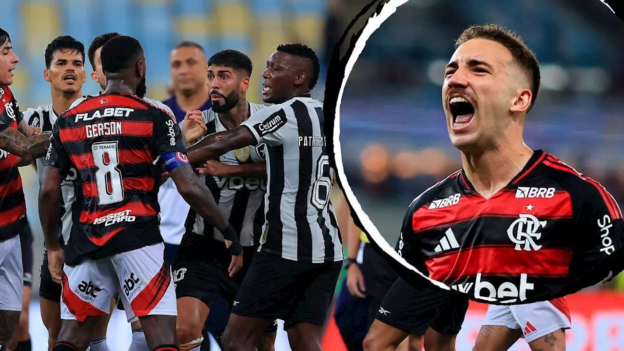 Léo Ortiz detona Alexander Barboza após confusão no clássico Flamengo x Botafogo