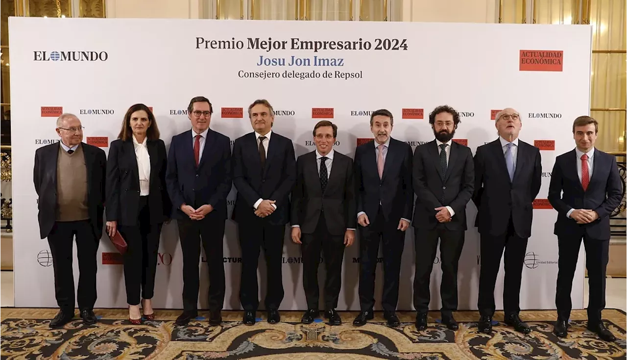 Actualidad Económica entrega a Josu Jon Imaz el Premio al Mejor Empresario