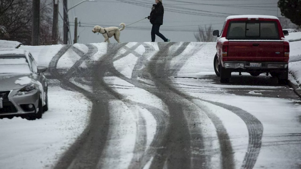 Snow Possible in Puget Sound Area Thursday Evening