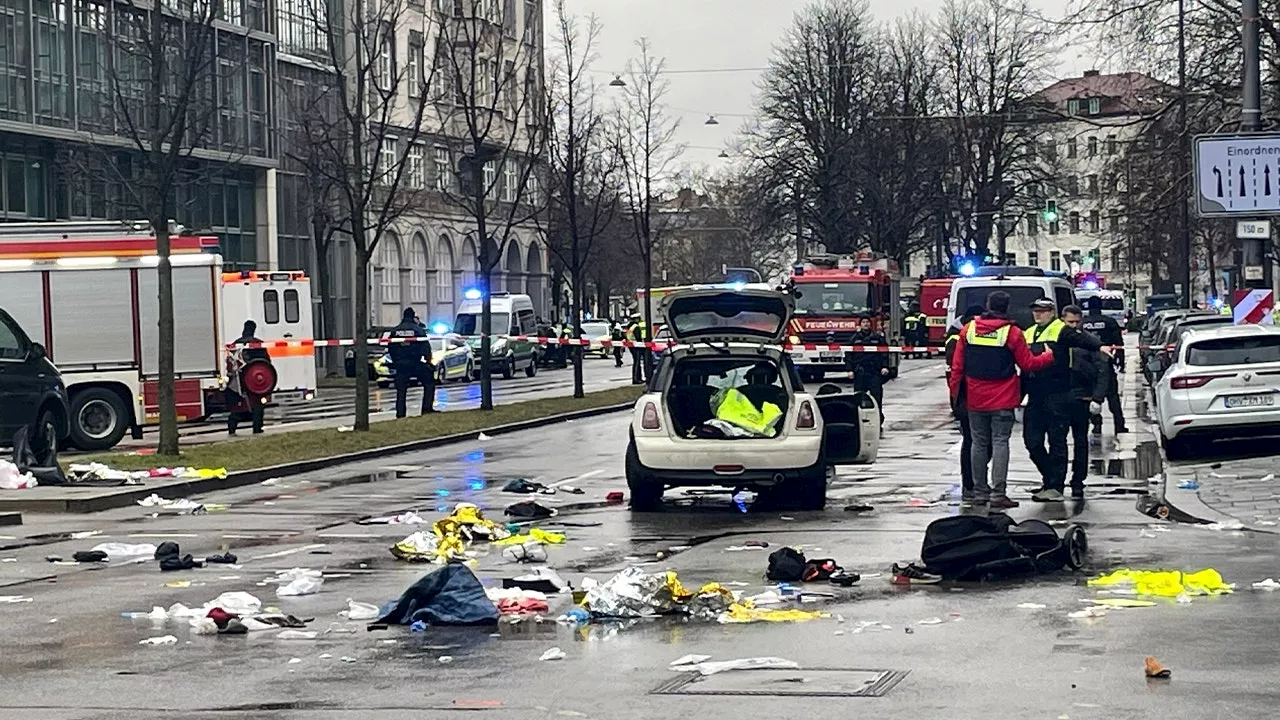 Car Driver Plows into Crowd in Munich, Germany