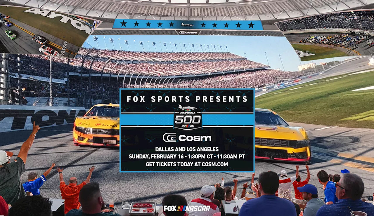 Experience the Daytona 500 in Shared Reality at Cosm