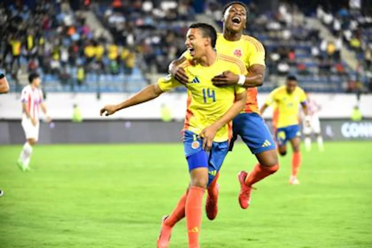 Colombia busca asegurar su clasificación al Mundial Sub-20 ante Chile