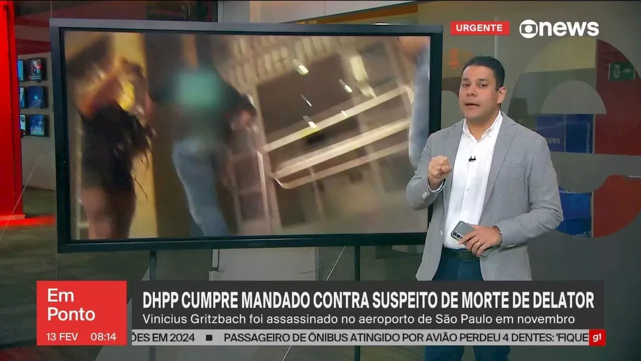 Polícia cumpre mandado contra suspeito de morte de delator do PCC