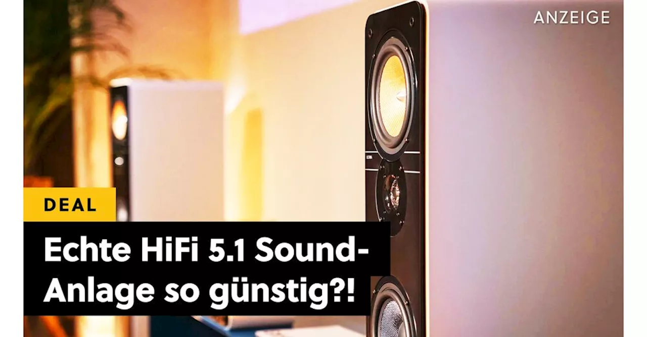 Günstiges 5.1 Soundsystem mit HiFi-Sound