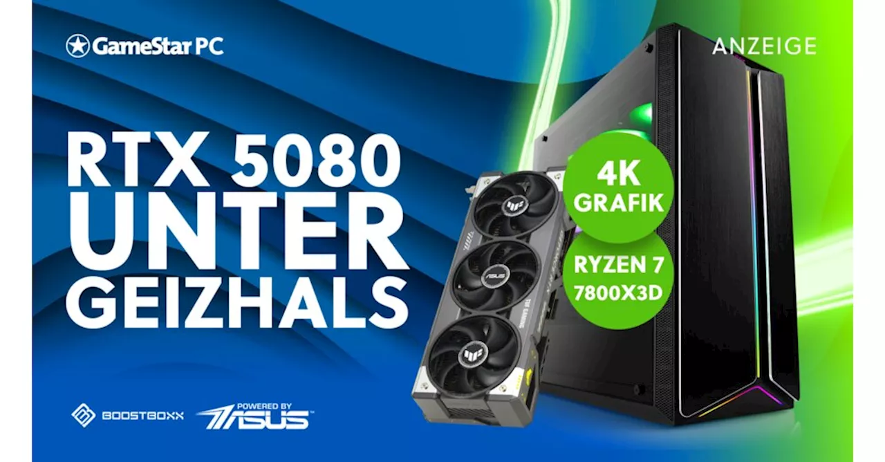 RTX 5080 Gaming-PC: Leistung und Preis-Vorteil