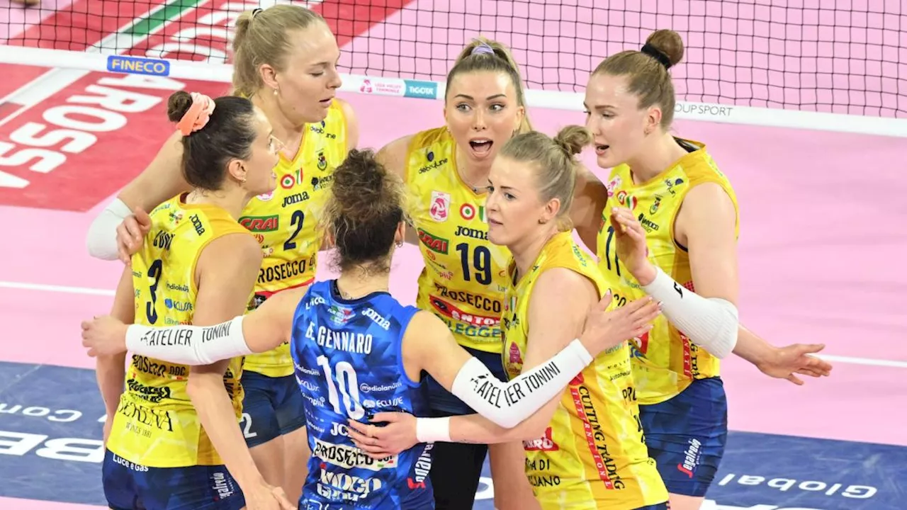 Risultati Volley Femminile: Uyba Sconfigge Cuneo, Scandicci in Trionfo a Roma