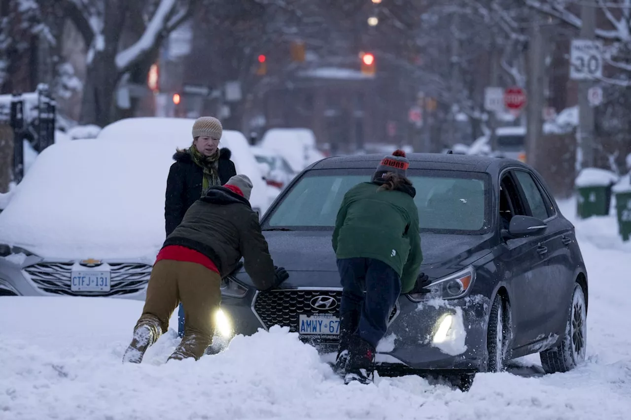 Major Winter Storm Disrupts Travel, Shuts Down Schools and Services Across Eastern Canada