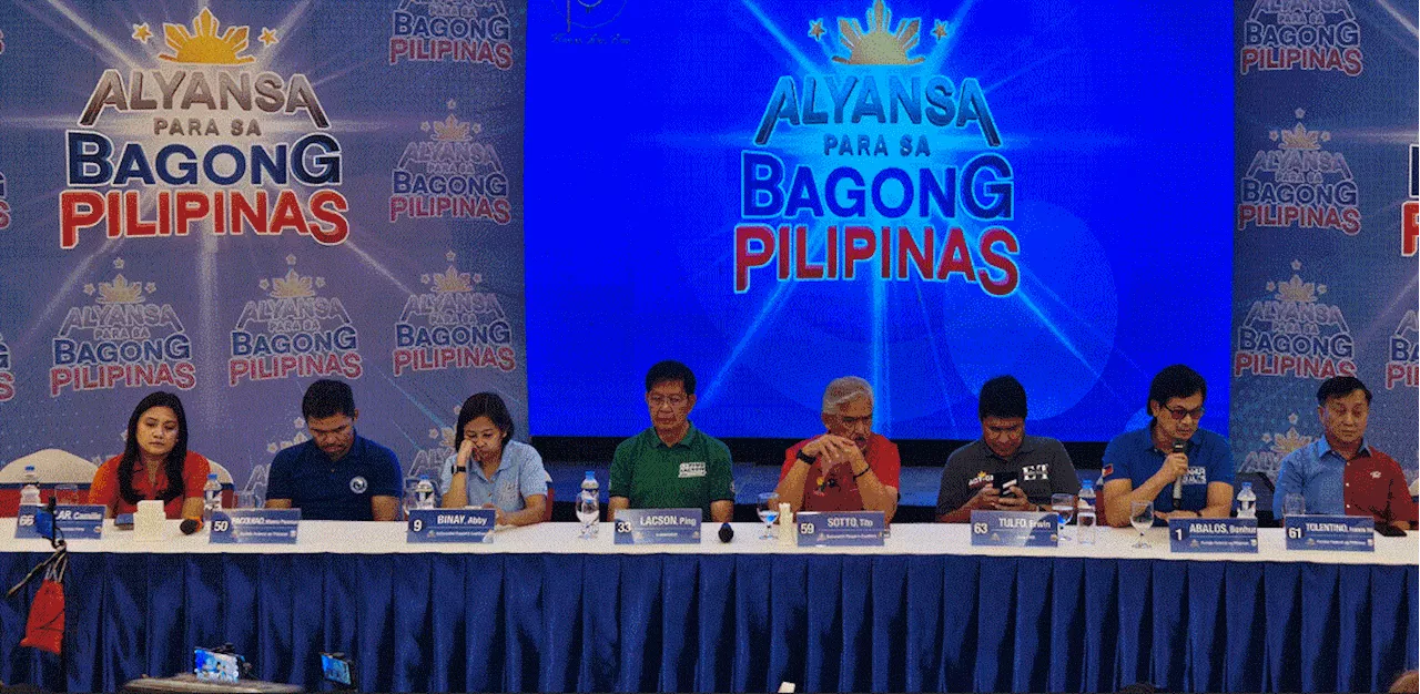 Alyansa's senatorial bets to shun negative campaigning