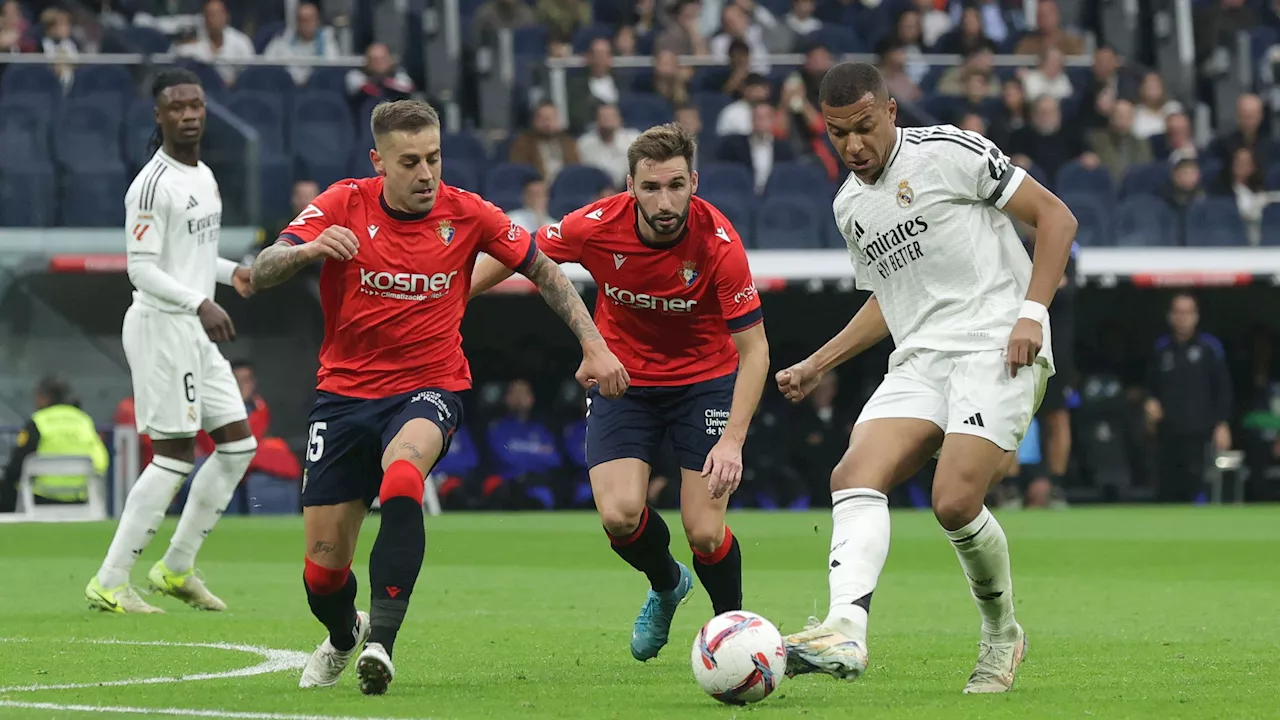 Jadwal Osasuna vs Real Madrid: Live Streaming, Siaran Langsung TV & Cara Menonton