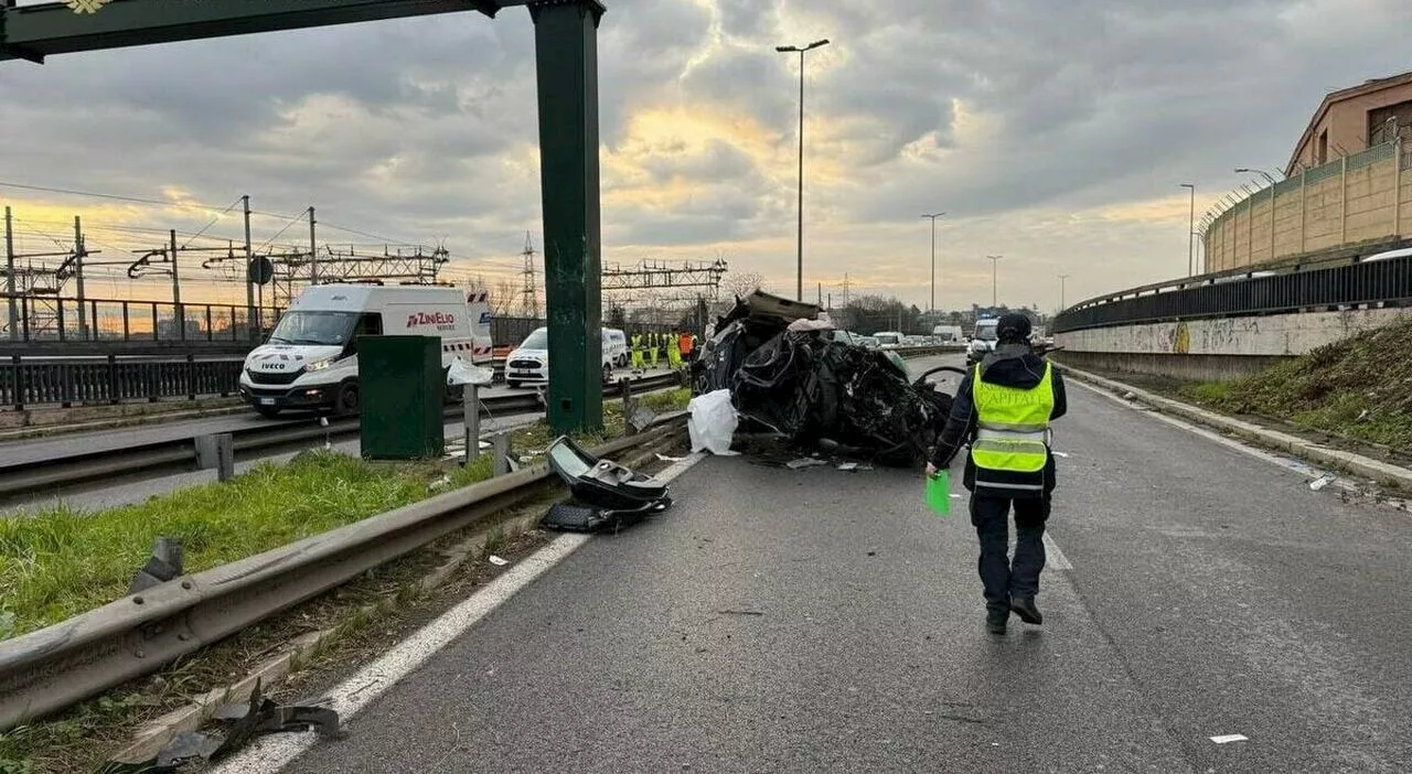 Gravissimo incidente sulla tangenziale di Roma, due ragazze ferite in modo grave