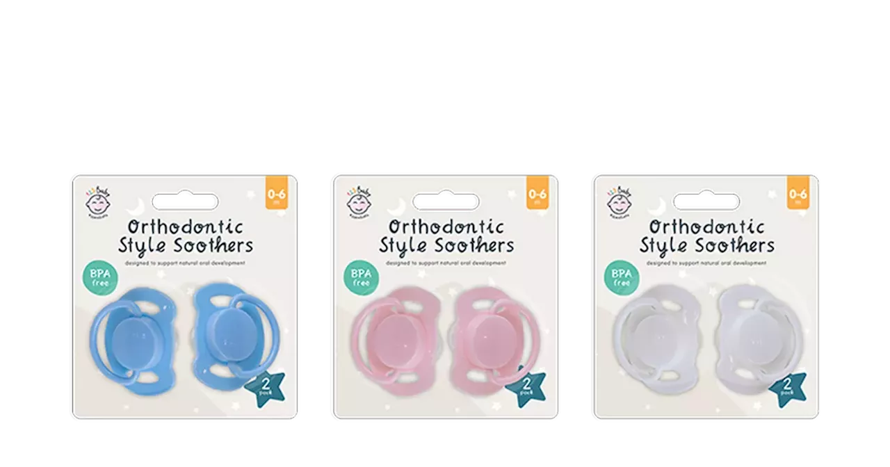 Over 10,000 Baby Soothers Recalled in Ireland Due to Choking Hazard