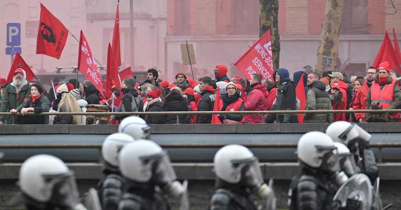 Belgium Enters 1st Day of Nationwide Pension Reform Protest