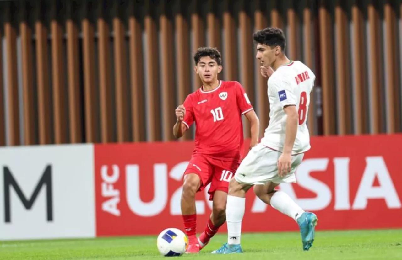 Timnas U-20 Indonesia Kalah Telak 0-3 dari Iran di Piala Asia U-20 2025