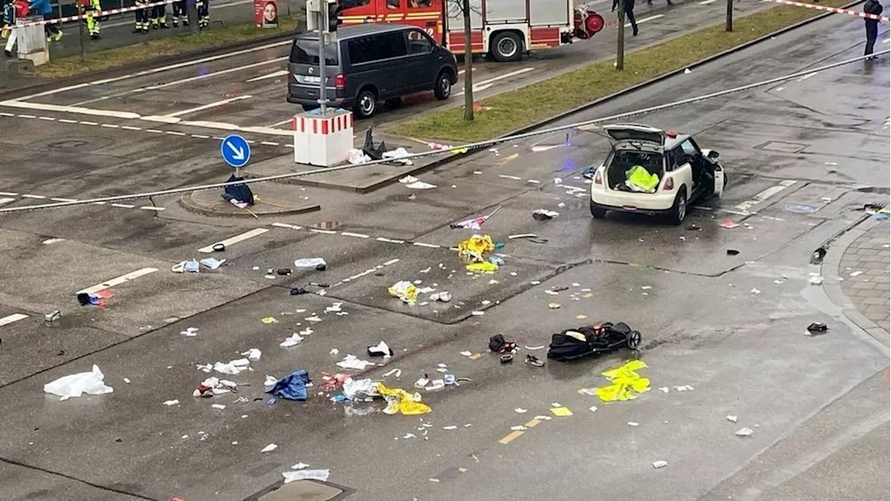 Driver Strikes Group of People in Munich, Suspected Attack Leaves 28 Injured