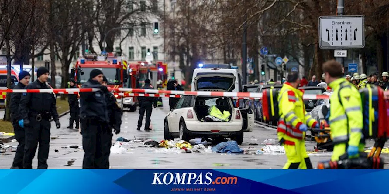 Serangan Mobil di Munich: Tiga Orang Luka Parah