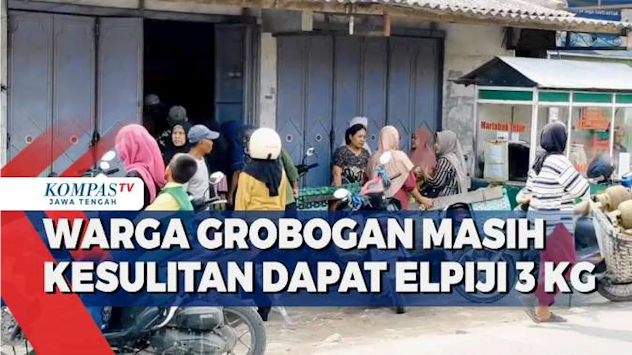 Warga Grobogan Masih Kesulitan Dapat Elpiji 3 Kg