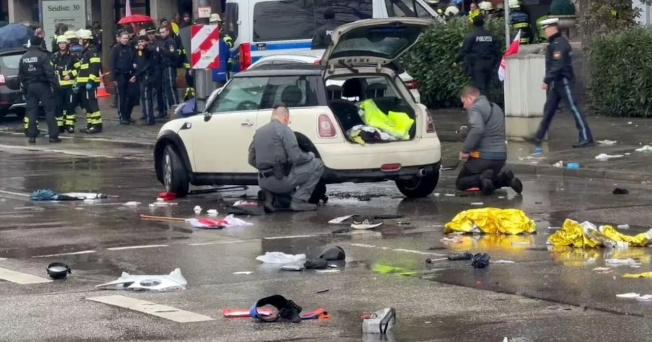 Bei Demo: Auto fuhr in München in Menschenmenge