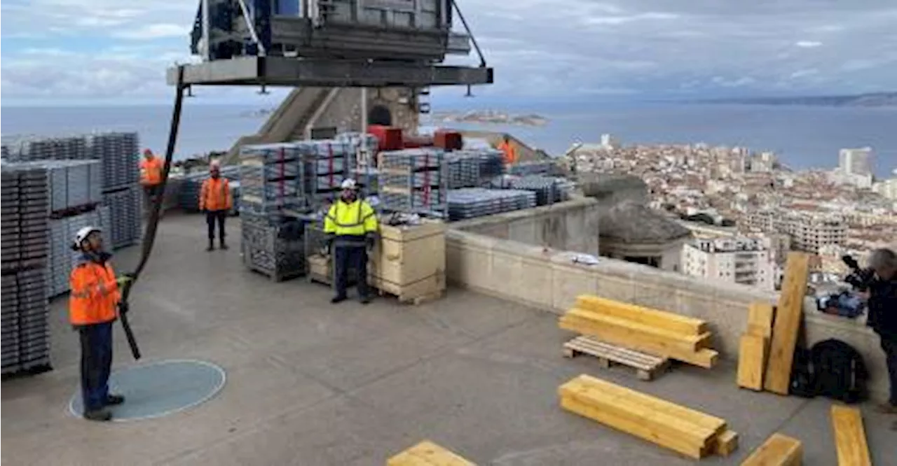 Notre-Dame-de-la-Garde : début des travaux de rénovation