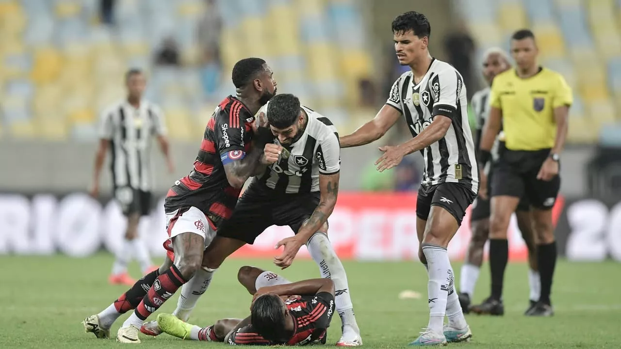 Ferj divulga súmula de Flamengo x Botafogo e detalha briga generalizada