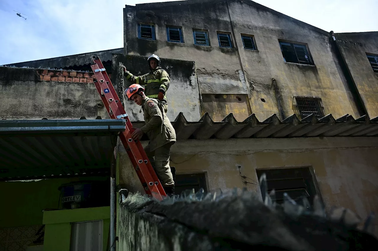 Incendie à une fabrique de costumes de carnaval à Rio de Janeiro