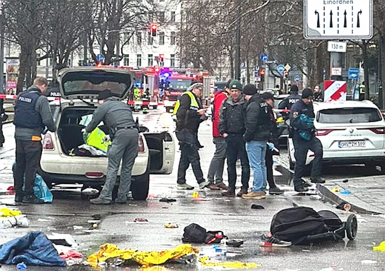 Afghan Migrant Rams Car into Munich Demonstrators, Injuring 28