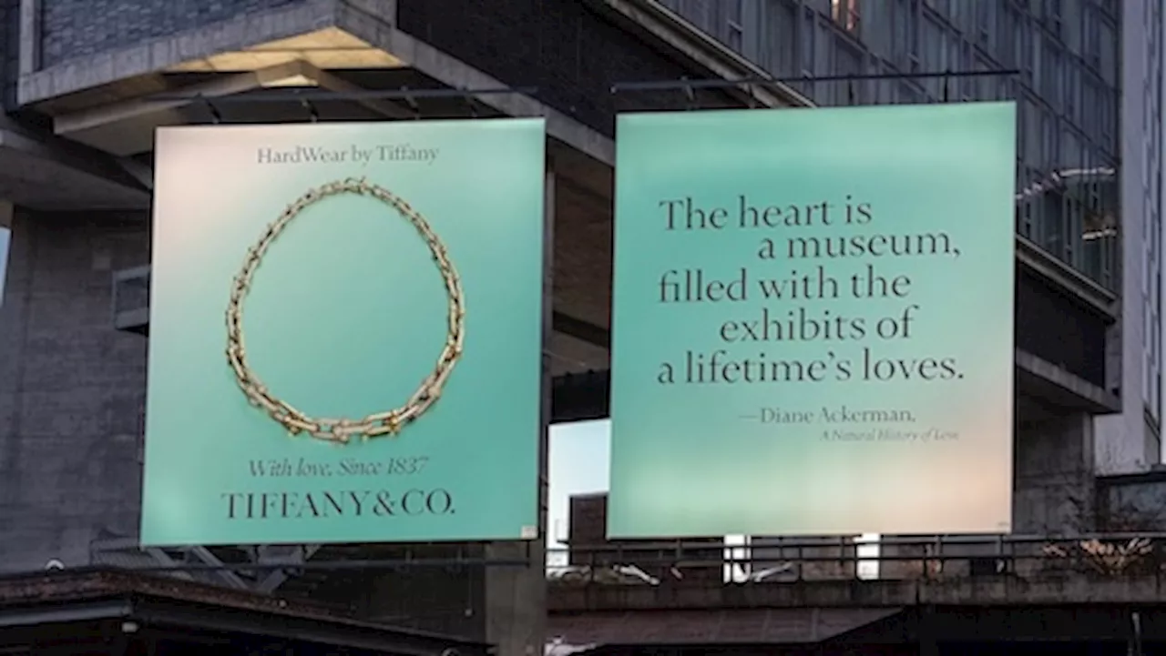 Romantic literature links new Tiffany & Co. campaign