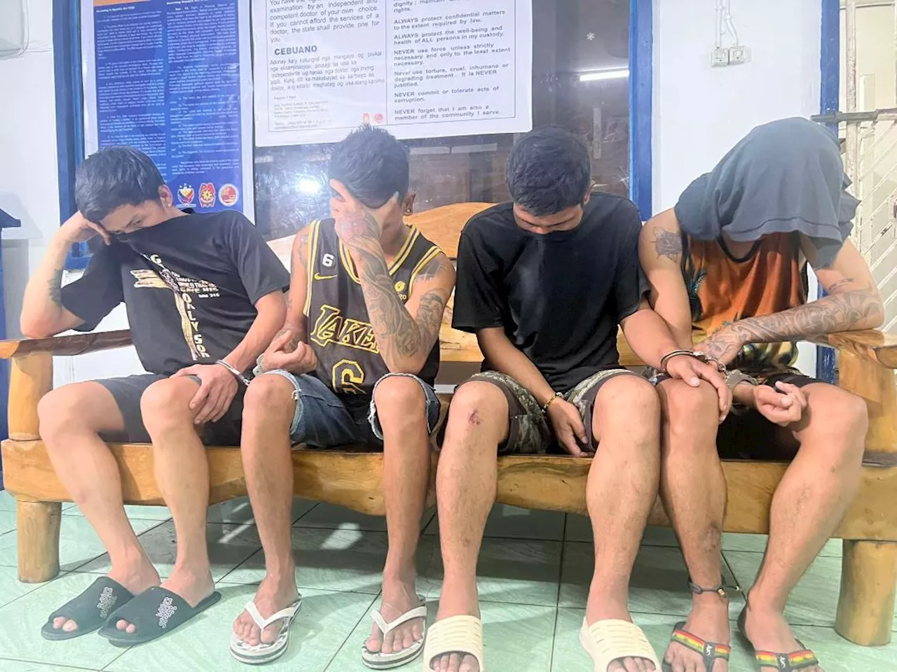 Four Suspects Arrested in Cebu City for Robbery and Carnapping