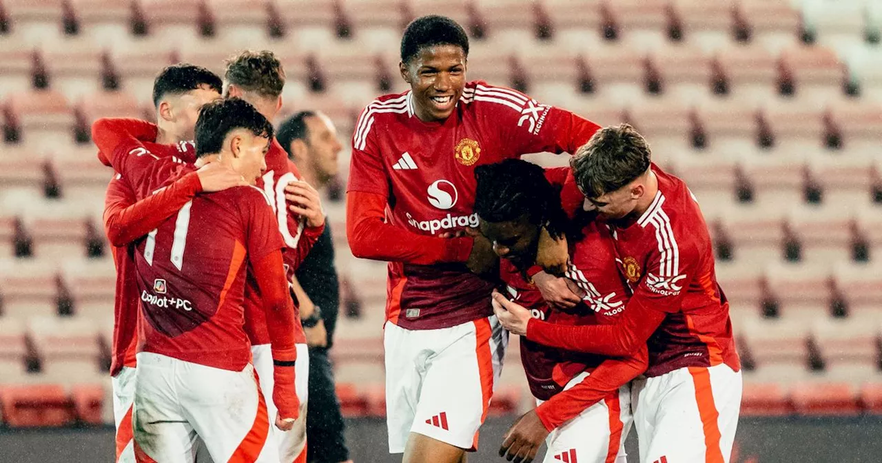 Chido Obi-Martin Nets Hat-Trick as Manchester United U18s Dominate Chelsea in FA Youth Cup