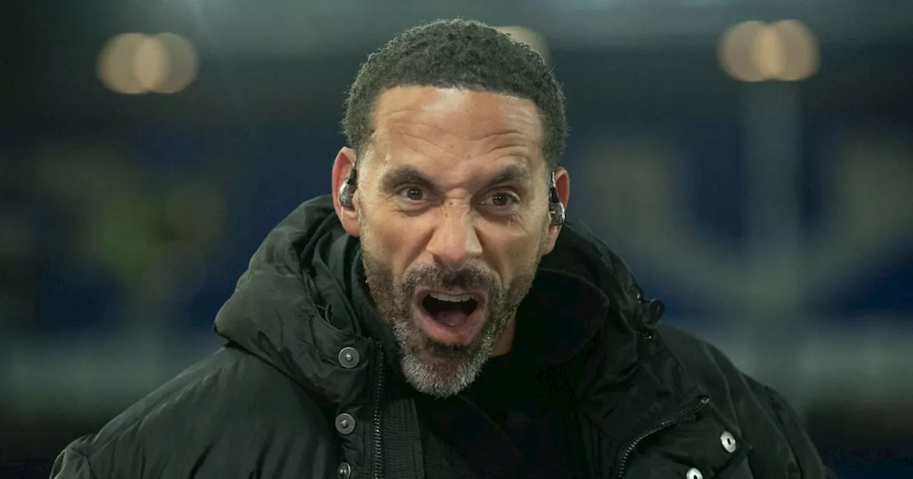 Rio Ferdinand questions 'crazy' Arne Slot decision in Liverpool's draw with Everton