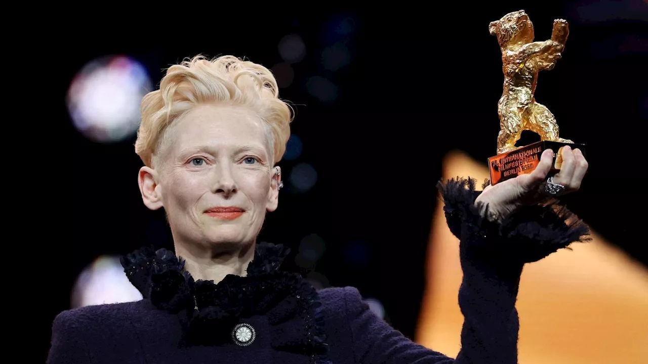 Rede bei Berlinale: Tilda Swinton teilt gegen Trump aus