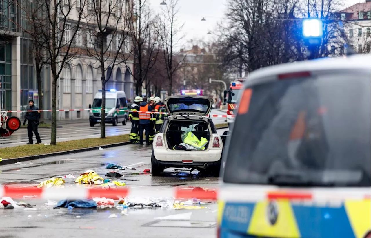 Auto rast in Demonstranten, mindestens 28 Verletzte in München