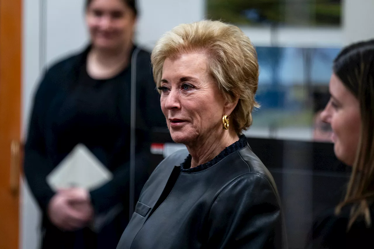 Linda McMahon to face confirmation hearing as DOGE targets Education Department cuts