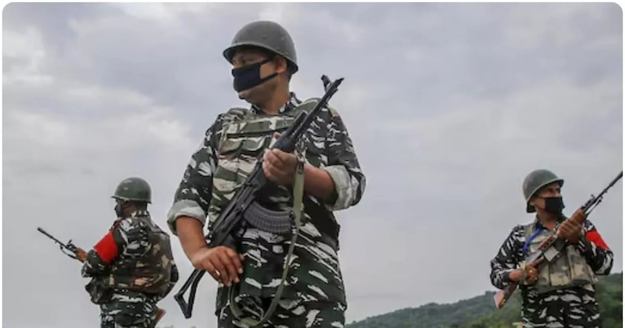 मणिपुर में CRPF जवान ने की ओपन फायरिंग, दो साथियों की हत्या करने के बाद खुद भी दी जान