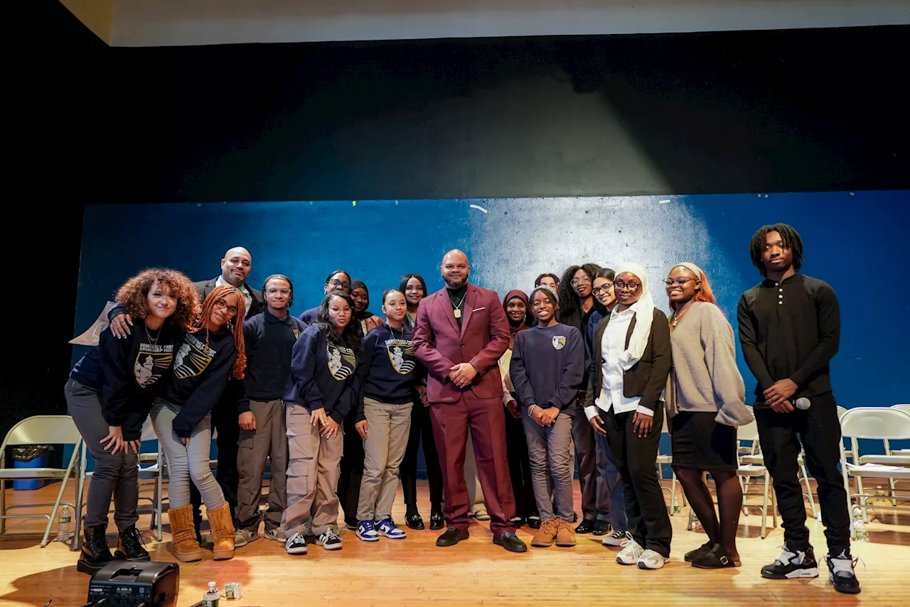 Kevin Richardson, Exonerated Central Park Five Member, Empowers Bronx Prep Students with 'Know Your Rights' Campaign