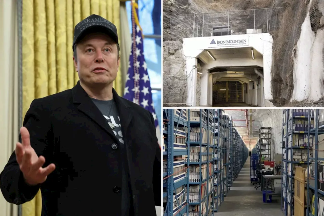 Musk Calls Federal Retirement System 'Time Warp' Stored in Limestone Mine