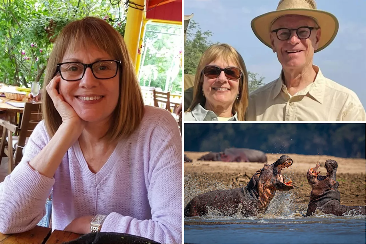 NJ mom of 3 mauled to death by hippo on African safari as devastated family sues tour company