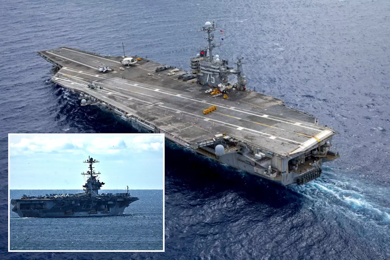 USS Harry S. Truman Collides with Merchant Ship off Egypt