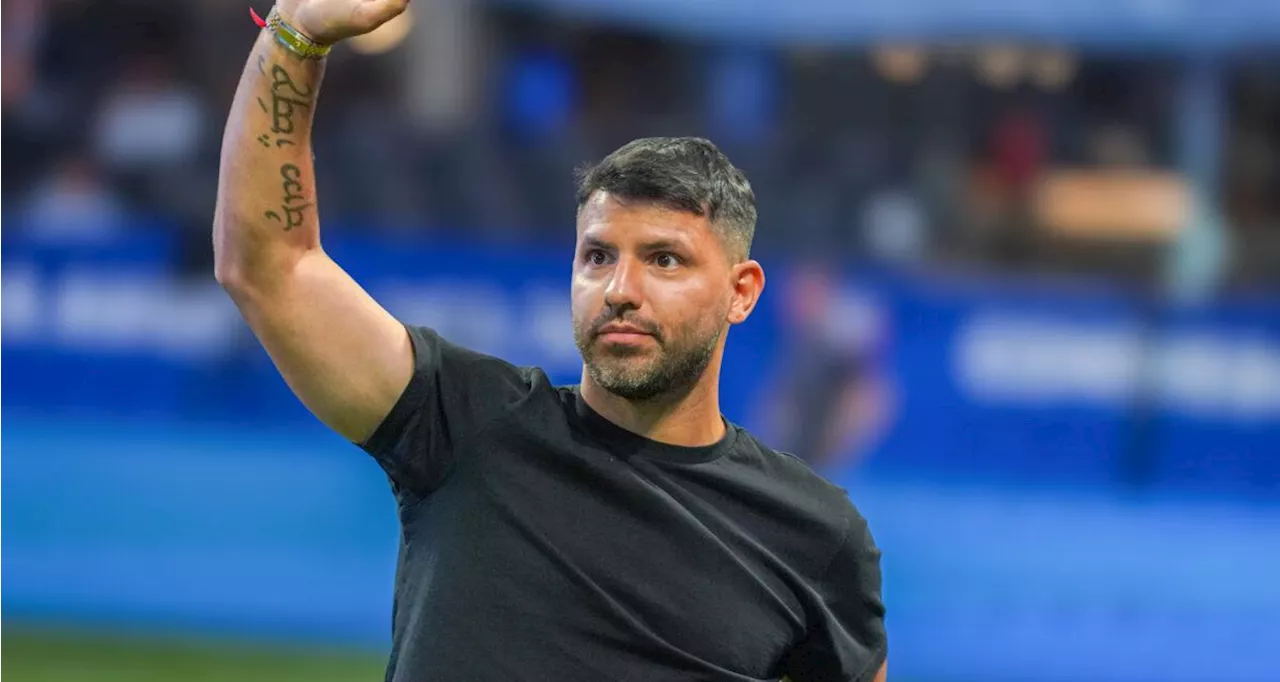 Sergio Agüero Perte un Pari Risqué lors du Match Manchester City-Real Madrid