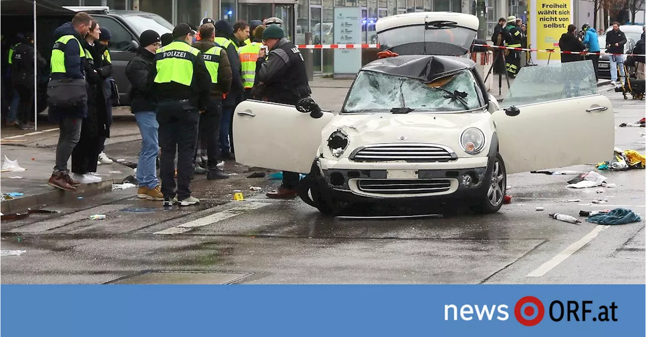 Anschlag vermutet: Auto rast in München in Menschenmenge